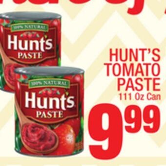 C Town Hunt's tomato paste offer