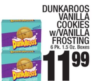 C Town Dunkaroos vanilla cookies w/vanilla frosting offer