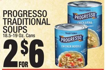 C Town Progresso traditional soups offer