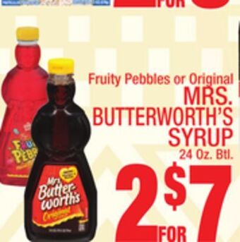 C Town Mrs. butterworth's syrup offer