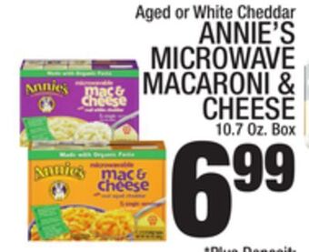 C Town Annie's microwave macaroni & cheese offer
