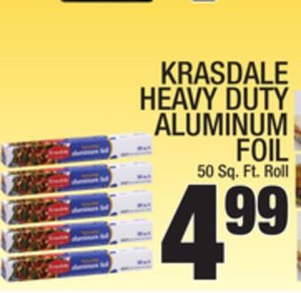 C Town Krasdale heavy duty aluminum foil offer