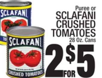 C Town Sclafani crushed tomatoes offer