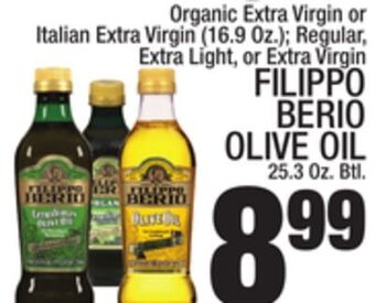 C Town Filippo berio olive oil 25.3 oz. btl. offer