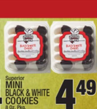 C Town Mini black & white cookies offer