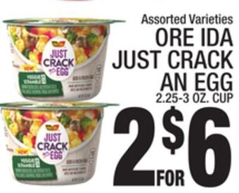 C Town Ore ida just crack an egg offer