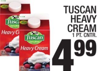C Town Tuscan heavy cream offer