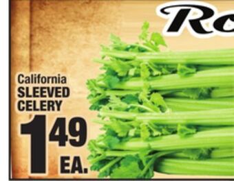 C Town Sleeved celery offer