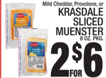 C Town Krasdale sliced muenster offer