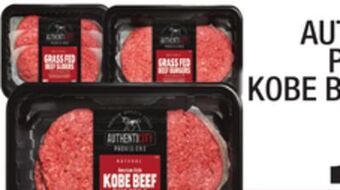 C Town Kobe beef blend burgers offer