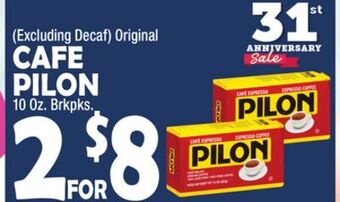Bravo Supermarkets Cafe pilon offer