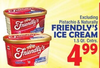 Bravo Supermarkets Friendly's ice cream offer