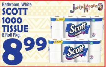 Bravo Supermarkets Scott 1000 tissue offer