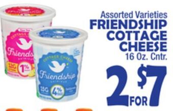 Bravo Supermarkets Friendship cottage cheese offer