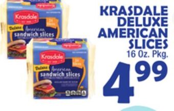 Bravo Supermarkets Krasdale deluxe american slices offer