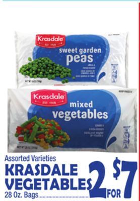 Bravo Supermarkets Krasdale vegetables offer