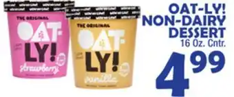 Bravo Supermarkets Oat-ly! non-dairy dessert offer