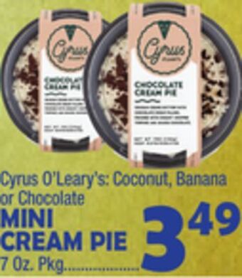 Bravo Supermarkets Mini cream pie offer