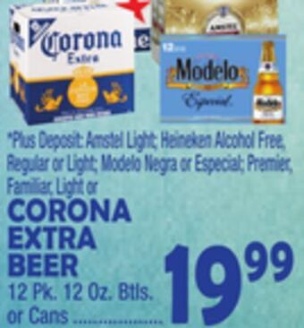 Bravo Supermarkets Corona extra beer offer