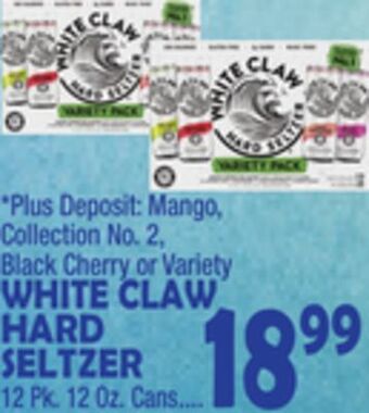 Bravo Supermarkets White claw hard seltzer offer