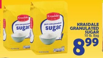 Bravo Supermarkets Krasdale granulated sugar offer