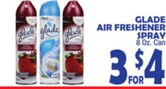 Bravo Supermarkets Glade air freshener spray offer
