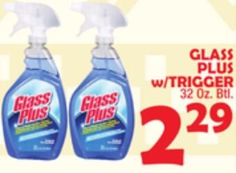 Bravo Supermarkets Glass plus w/trigger offer