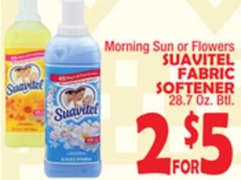 Bravo Supermarkets Suavitel fabric softener offer