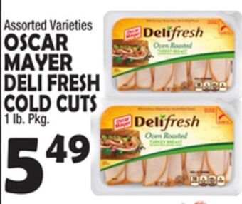 Bravo Supermarkets Oscar mayer deli fresh cold cuts offer
