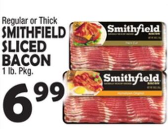 Bravo Supermarkets Smithfield sliced bacon offer