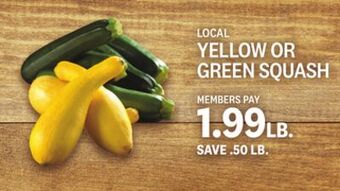 Kings Food Markets Yellow or green squash offer