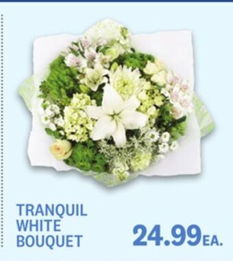 Kings Food Markets Tranquil white bouquet offer