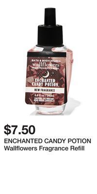 Bath & Body Works Enchanted candy potion wallflowers fragrance refill offer
