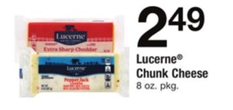 ACME Lucerne® chunk cheese offer