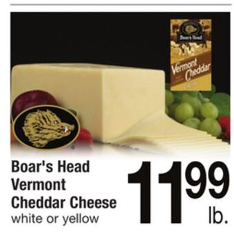 ACME Boar's head vermont cheddar cheese offer