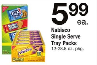 ACME Nabisco single serve tray packs offer