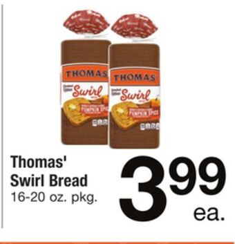 ACME Thomas' swirl bread offer