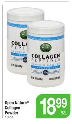 ACME Open nature® collagen powder offer