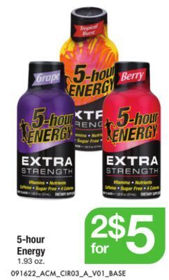 ACME 5-hour energy offer