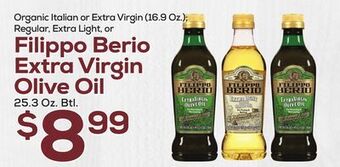 DeCicco & Sons Filippo berio extra virgin olive oil offer