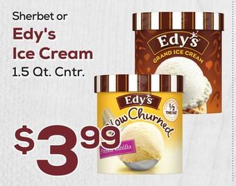 DeCicco & Sons Edy's ice cream offer
