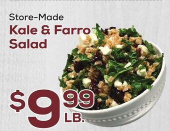 DeCicco & Sons Kale & farro salad offer