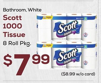 DeCicco & Sons Scott 1000 tissue offer