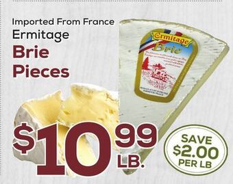 DeCicco & Sons Ermitage brie pieces offer