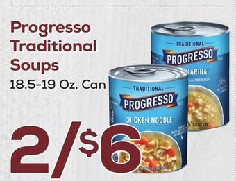 DeCicco & Sons Progresso traditional soups offer
