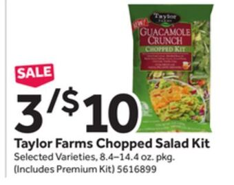 Stop&Shop Taylor farms chopped salad kit offer