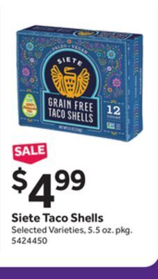Stop&Shop Siete taco shells offer