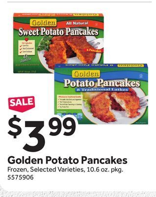 Stop&Shop Golden potato pancakes offer