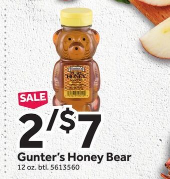 Stop&Shop Gunter's honey bear offer