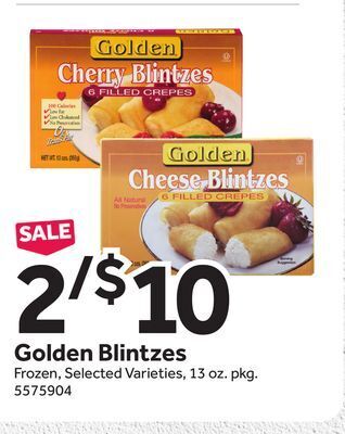 Stop&Shop Golden blintzes offer